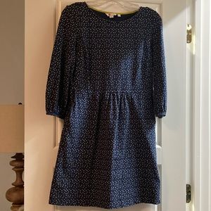Boden navy dress